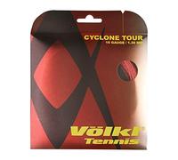 VOLKL CYCLONE TOUR TENNIS STRING 18G/1.20mm 12M SET - Red