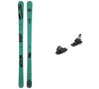 Volkl - Freeride/Freestyle ski bindings - Pack Revolt 86 Green 2026 for Men Green 164 cm.156 cm.172 cm.180 cm