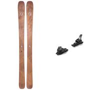 Volkl - Freeride/Freestyle ski bindings - Pack Secret 102 2025 for Women - Brown Brown 163 cm