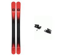 Volkl - Freeride Ski - Downhill ski set Mantra Junior 2022 - Red Red 128 cm