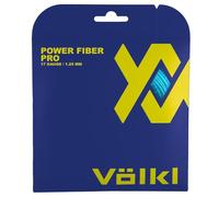 Volkl Power Fiber Pro Tennis String Set, Color- Turquoise, Gauge- 1.25mm