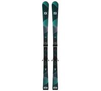 Volkl - Slope skis - Shine 76 + Vmot 10 W 2026 for Women in Wood - Size 154 cm - Green Green 154 cm