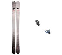 Volkl - Touring skis - Touring ski set Rise 80 2024 for Men in Wood - Grey Grey 163 cm.170 cm