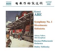 Komei Abe - Symphony No. 1 / Divertimento / Sinfonietta - CD - NAXOS