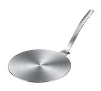 VolksRose 28cm Induction Adapter Plate Hob Converter with Detachable Handle, Heat Diffuser&Thawing Plates for Gas Stove & Glass Cooktop, Even Heating Adapter for Moka Pot, Simmer Ring-Plate