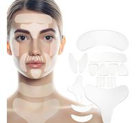 VolksRose Silicone Wrinkle Patches (18Pack) - Reusable Face, Forehead & Neck Patches for Wrinkles - Anti-Aging Overnight Mask Smooths Forehead Lines, Under Eyes, Mouth & Cleavage - Hydrating & Firming