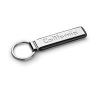 Volkswagen 000087010ABYPN Key Ring California Lettering Metal Pendant Silver