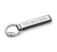 Volkswagen 000087010CKYPN Metal Pendant Key Ring with ID.Buzz Lettering, Silver, silver, standard size, Classic