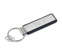 Volkswagen 000087010CPYPN Metal Key Ring with ID.7 Lettering, Silver, silver, standard size, Modern