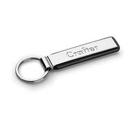 Volkswagen 000087010KYPN Keyring Crafter Lettering Metal Original VW Pendant Silver