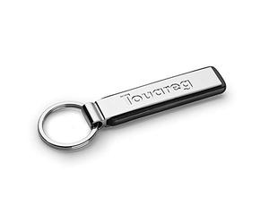 Volkswagen 00087010ADYPN Touareg Keyring Metal Original VW Pendant, Silver