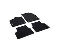 Volkswagen 10B061270WGK Floor Mats Premium Textile Floor Mats 4 x Fabric Mats Black with ID.3 Lettering