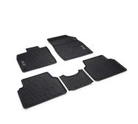 Volkswagen 10B06150082V Rubber Floor Mats, All-Weather Mats, 5 x Rubber Mats with ID.3 Lettering
