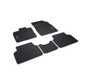 Volkswagen 10B06150082V Rubber Floor Mats, All-Weather Mats, 5 x Rubber Mats with ID.3 Lettering