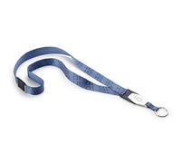 Volkswagen 11G087610 Lanyard Key Ring with ID Logo with VW Logo Blue, blue, standard size, Modern