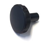 Volkswagen 1J0071735 Toggle Nut Hand Wheel Turning Knob, 1 Piece, Black