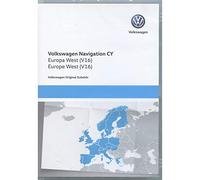 Volkswagen 1T0051859AN Original DVD-ROM Navigation V15 Europe West RNS 510/810 Navigation System CY Navi Software VW Update