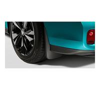 Volkswagen 1T3075101 Rear Mud Flaps Black Grained For Bumpers In Car Colour Only (PR Code 2JG)