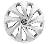 Volkswagen 2G0071455AUWP Wheel Trims 15 Inch Steel Rims 4 x Hub Caps Silver