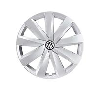 Volkswagen 3G0 071 456 1ZX Wheel Trim, Brilliant Silver, 16-inch