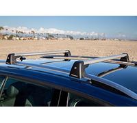 Volkswagen 5G9071151A Roof Rack Bars Set with T-Slot, Silver
