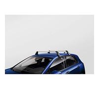 Volkswagen 5H4071126 Roof Rack T-Nut Support Bars Roof Rack Only for Saloon Cars without Roof Rails Silver/Black