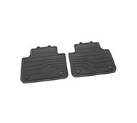 Volkswagen 76006151282V All-Weather Mats Rear 2 x Rubber Mats Rubber Floor Mats