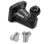 Volkswagen 7C0092145A Ball Head Trailer Hitch Fixed *** Only for PR Code 1D8 *** (Factory End Cross Bracket or Trailer Hitch with Hole Pattern 56 x 83 mm)