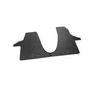 Volkswagen 7H1061551G041 Rubber Floor Mats All Weather Mats Quality Plus Rubber Floor Mats 2-Piece Front for T6.1 Facelift Model, Black