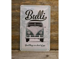 Volkswagen Bulli Split Screen Campervan VW Splitty Vintage look Metal Sign