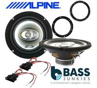 Alpine Car Coaxial Speakers SXE-2035S - 8" (20 cm) 3-Way, 560W Total