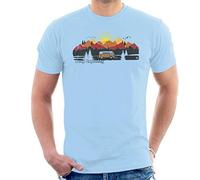 Volkswagen Camper Mountain Sunrise Men's T-Shirt