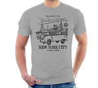 Volkswagen Camper New York City Men's T-Shirt