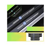 (Volkswagen) Car Door Sill Sticker Luminous Leather Texture