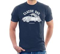 Volkswagen Classic Dad Beetle Men's T-Shirt Navy Blue
