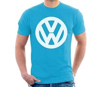Volkswagen Classic White VW Logo Men's T-Shirt