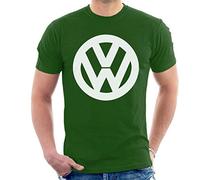 Volkswagen Classic White VW Logo Men's T-Shirt