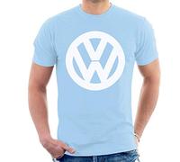 Volkswagen Classic White VW Logo Men's T-Shirt