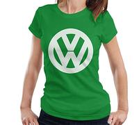 Volkswagen Classic White VW Logo Women's T-Shirt