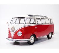 VOLKSWAGEN COMBI T1 SAMBA rouge & blanc 1/18 VW 1962