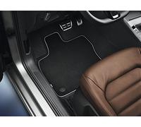 Volkswagen Fuãÿ Premium Velour Mats Original VW Golf Sportsvan (2004 On) Black Front and Rear Set of 4 517061270 WGK