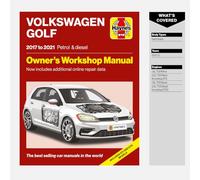 Volkswagen Golf 2017 to 2021 Petrol & Diesel: Owners Workshop Manual - Now includes additional online repair data