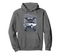 Volkswagen Golf GTI MK1 Original Racing Flags Pullover Hoodie