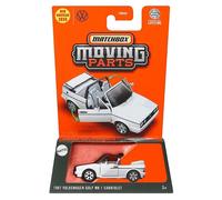 Volkswagen Golf MK1 GTI Cabriolet White Matchbox Moving Parts 2025 MB1548 JBW73