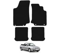 Volkswagen Golf Mk3 Cabriolet 1992-2001 Car Mats UK-Made Tailored Fit Carpet Floor Mats Full Coverage Compatible Accessory Grey Trim