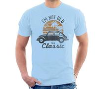 Volkswagen Im Not Old Im A Classic Men's T-Shirt Sky Blue