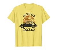 Volkswagen Im Not Old Im A Classic T-Shirt, Men, Lemon Yellow, Small