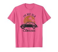Volkswagen Im Not Old Im A Classic T-Shirt, Men, Pink Heather, Medium