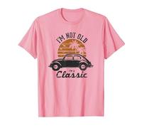 Volkswagen Im Not Old Im A Classic T-Shirt, Men, Pink, XX-Large