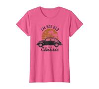 Volkswagen Im Not Old Im A Classic T-Shirt, Women, Pink Heather, Large